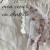 Cher journal, je t'offre mon coeur en dentelle