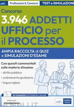 Concorso 3.946 addetti Ufficio per il Processo - Ministero Giustizia