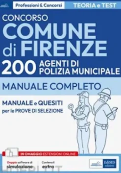 Concorso Comune di Firenze-200 Agenti di Polizia Municipale