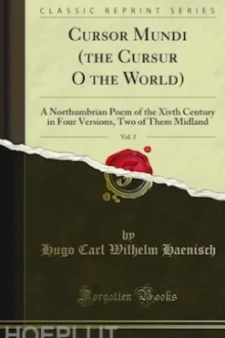 Cursor Mundi (the Cursur O the World)