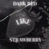 Dark red like strawberry