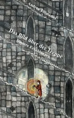 Das Bild über der Treppe