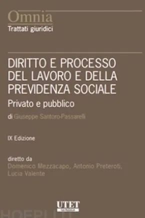 Diritto e processo del lavoro e della previdenza sociale