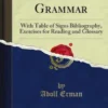 Egyptian Grammar