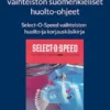 Ford Select-O-Speed vaihteiston suomenkieliset huolto-ohjeet