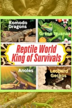 Fun Facts about Komodo Dragons, Green Iguanas, Anoles and Leopard Geckos