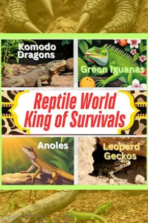 Fun Facts about Komodo Dragons, Green Iguanas, Anoles and Leopard Geckos