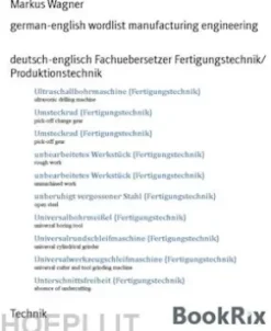 german-english wordlist manufacturing engineering
