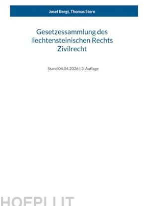 Gesetzessammlung des liechtensteinischen Rechts - Zivilrecht