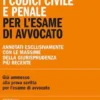 I codici civile e penale per l'esame di avvocato (codice dei contrasti)