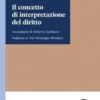 Il concetto di interpretazione del diritto - e-Book