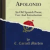 Libro de Apolonio
