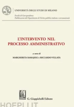 L'intervento nel processo amministrativo - e-Book