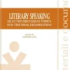 Literary Speaking