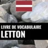 Livre de vocabulaire letton