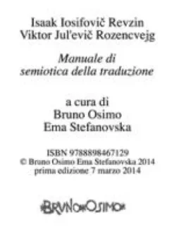 Manuale di semiotica della traduzione