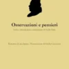 Osservazioni e pensieri