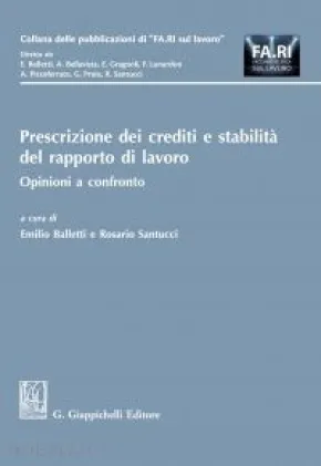 Prescrizione dei crediti e stabilità del rapporto di lavoro - e-Book