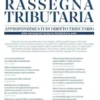 RASSEGNA TRIBUTARIA 1/2026