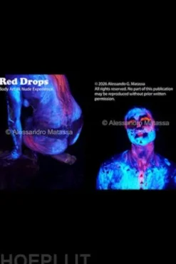 Red Drops Body Art 4K Experience