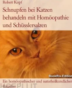 Schnupfen bei Katzen behandeln mit Homöopathie und Schüsslersalzen