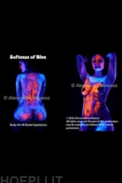 SOFTNESS OF BLUE Body Art 4k Nude Experience