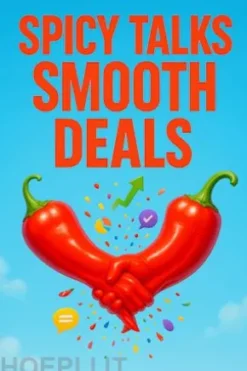 Spicy Talks, Smooth Deals: A Comedic Founder’s Guide to Defusing Drama and Closing with Class