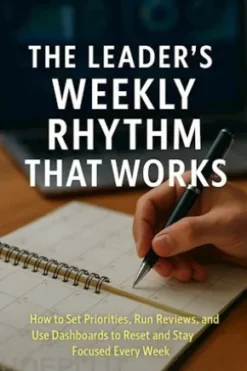 The Leader’s Weekly Rhythm That Works