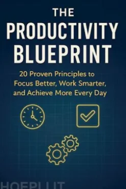 The Productivity Blueprint: 20 Proven Principles to Focus Better, Work Smarter, and Achieve More Every Day