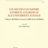 Un secolo di sapere storico-giuridico all' Università Statale - e-Book