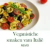 Veganistische smaken van Italië
