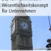 Wesentlichkeitskonzept für Unternehmen